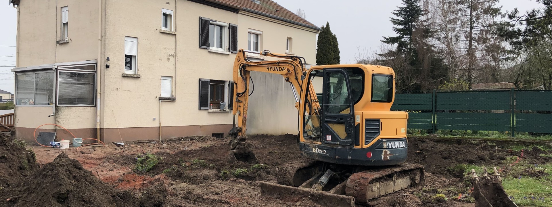 Maison individuelle avant rénovation énergétique près de Nancy avec façade peu isoléeux