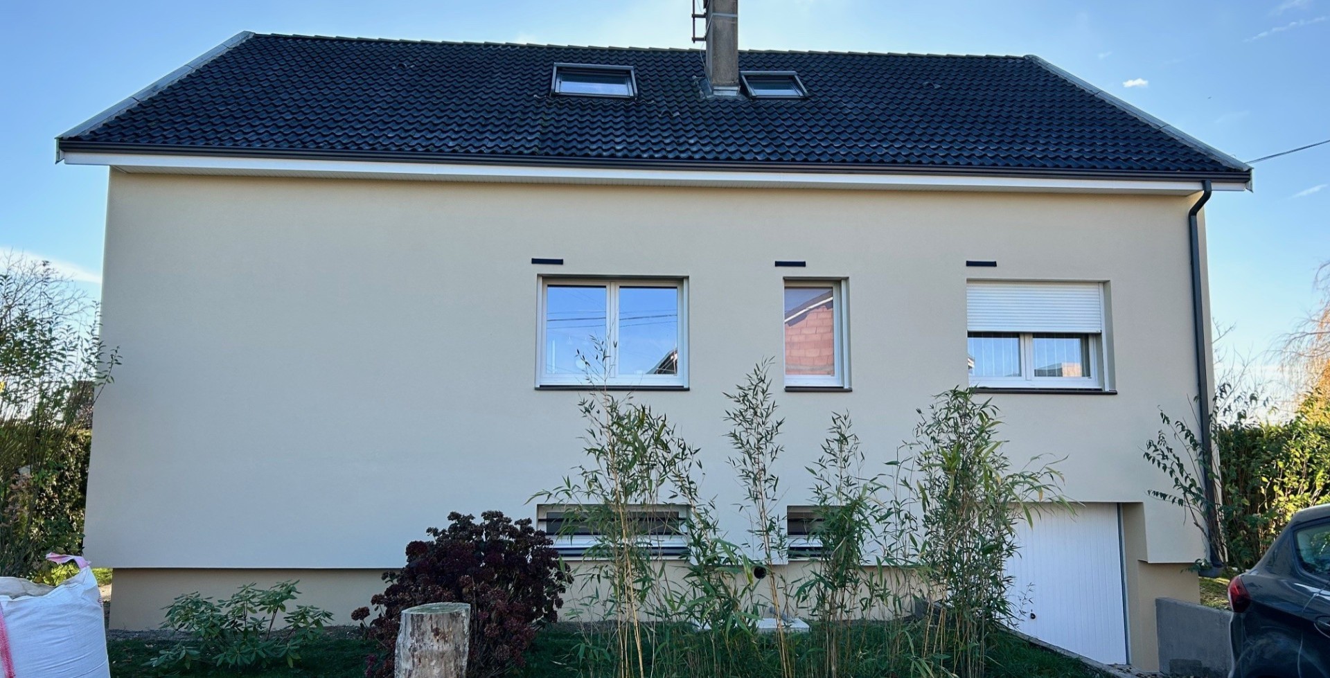 Modernisation extérieure d’une maison individuelle en Lorraine
