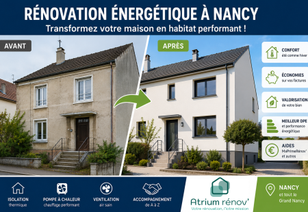 Maison ancienne Nancy : réussir sa rénovation globale énergétique