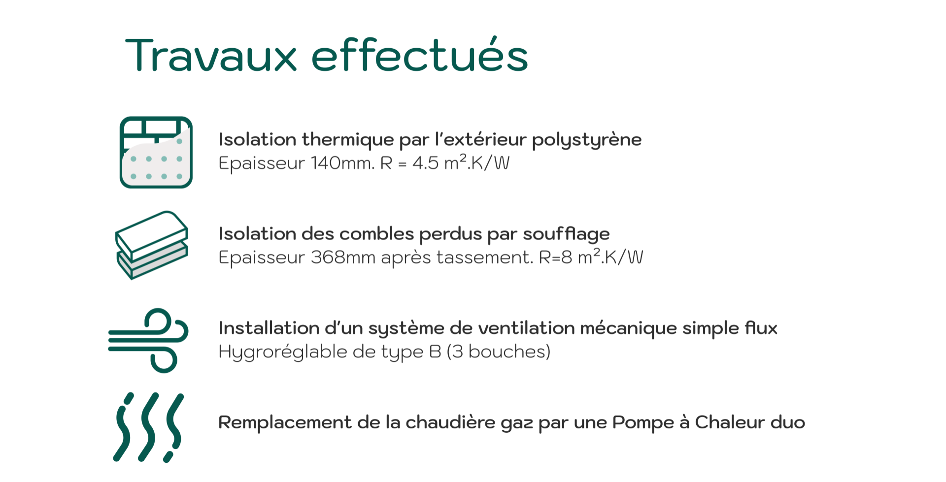 Travaux effectués | Une rénovation Atrium renov
